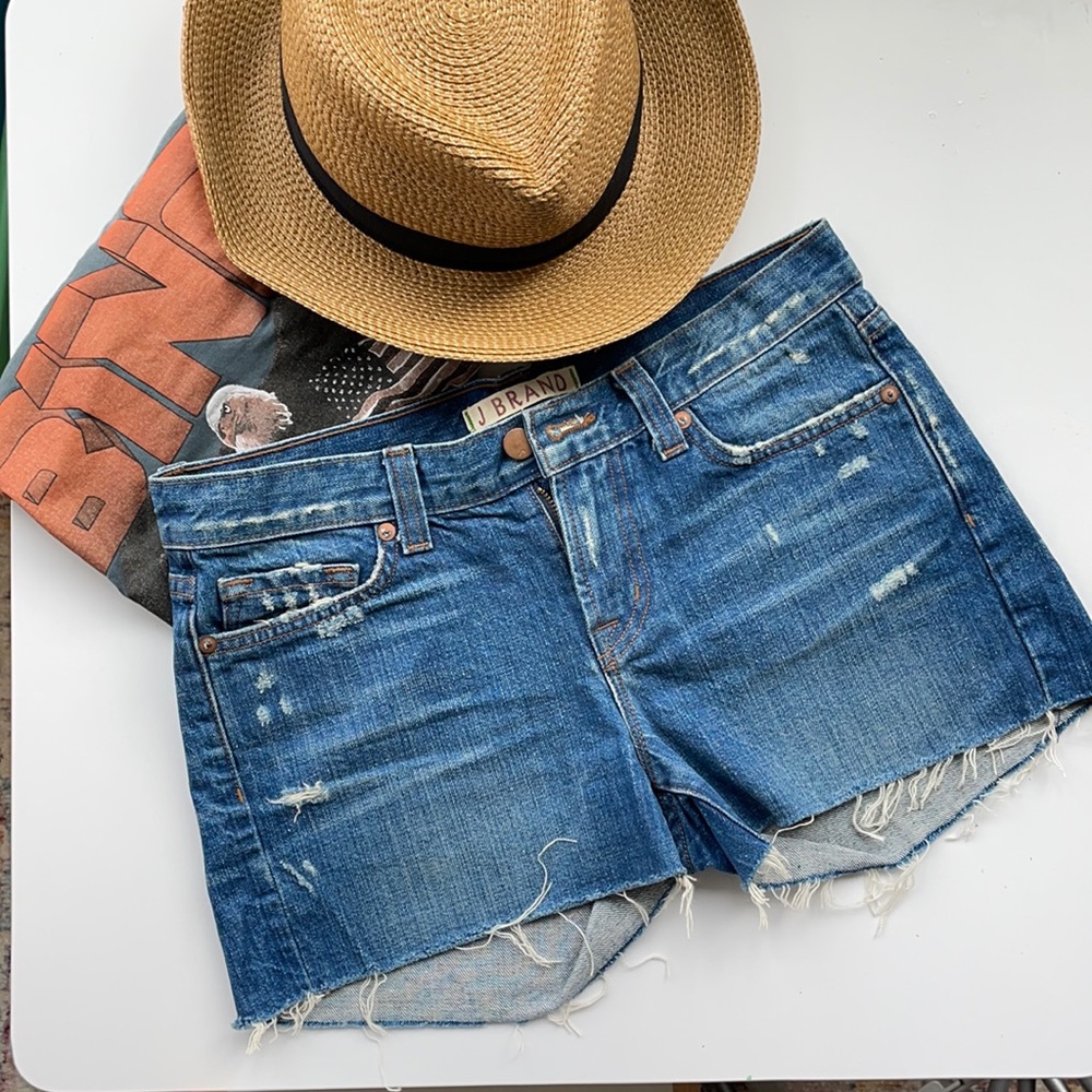 J Brand Denim Cut Off Shorts